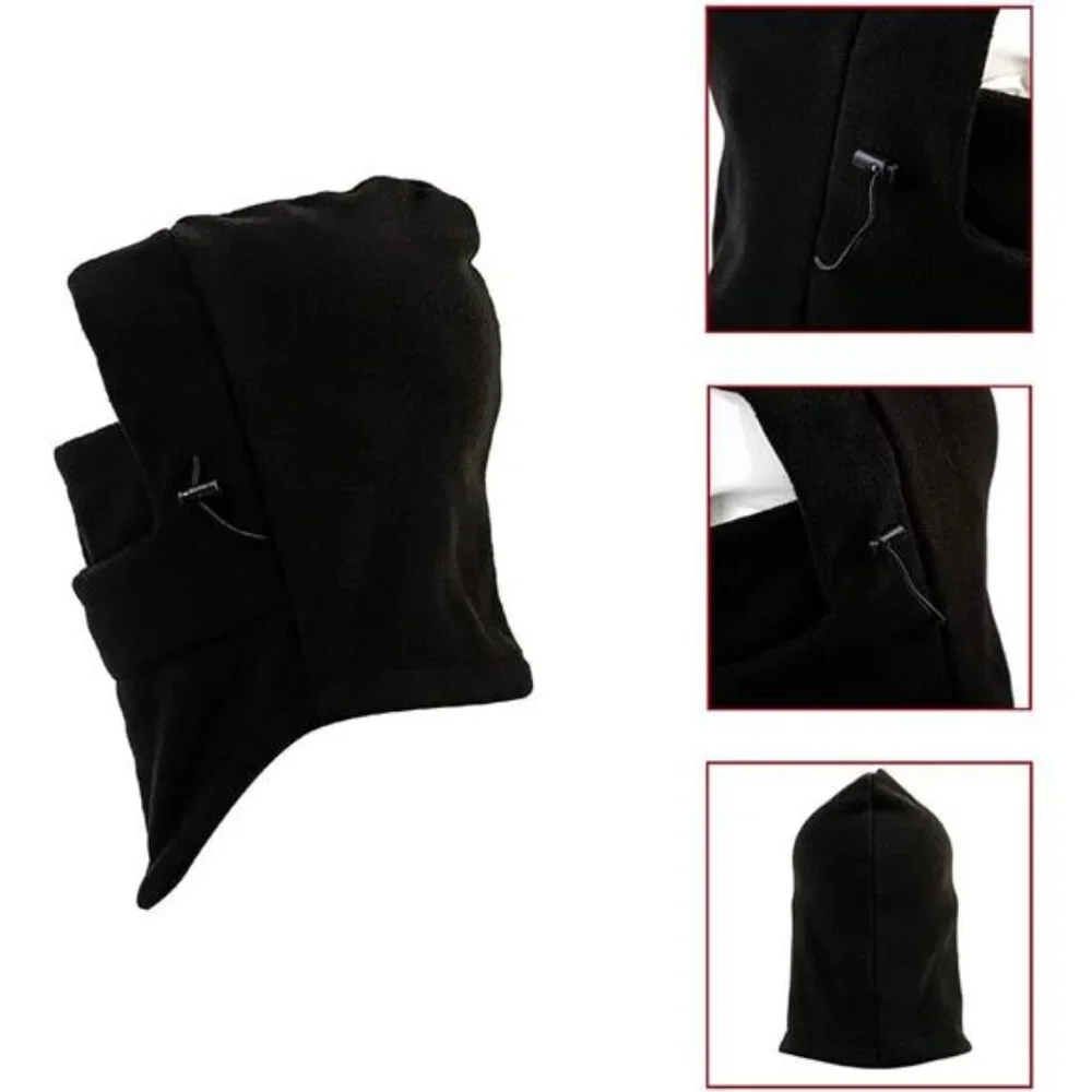 Balaclava Ski Mask 2 Pcs - Windproof Warmer Fleece Adjustable Winter Mask
